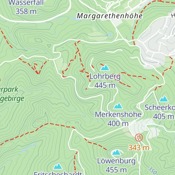 Map of Dr.-Wilhelm-Spiritus-Hütte