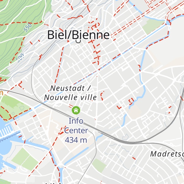Map of Cabane