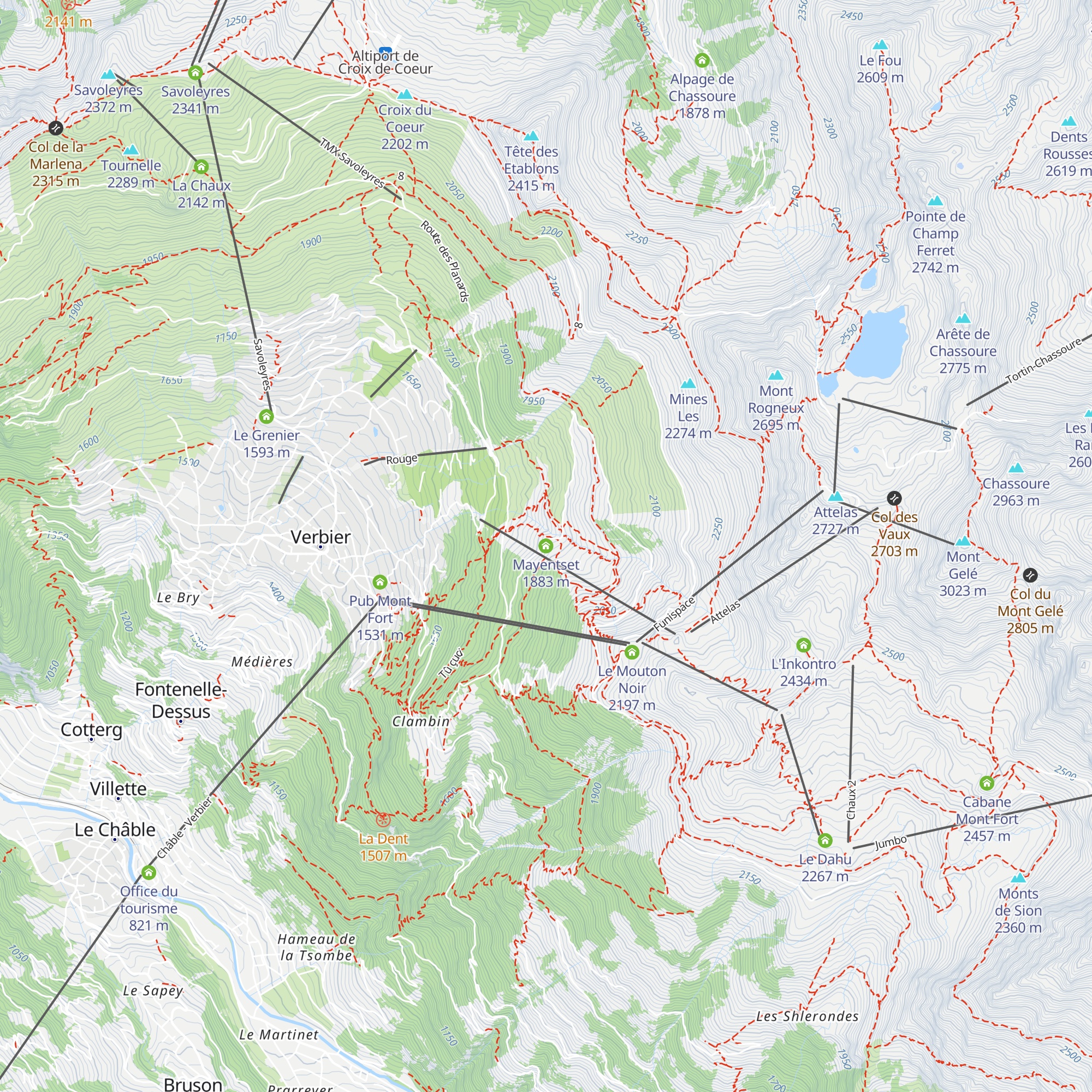 Mayentset map
