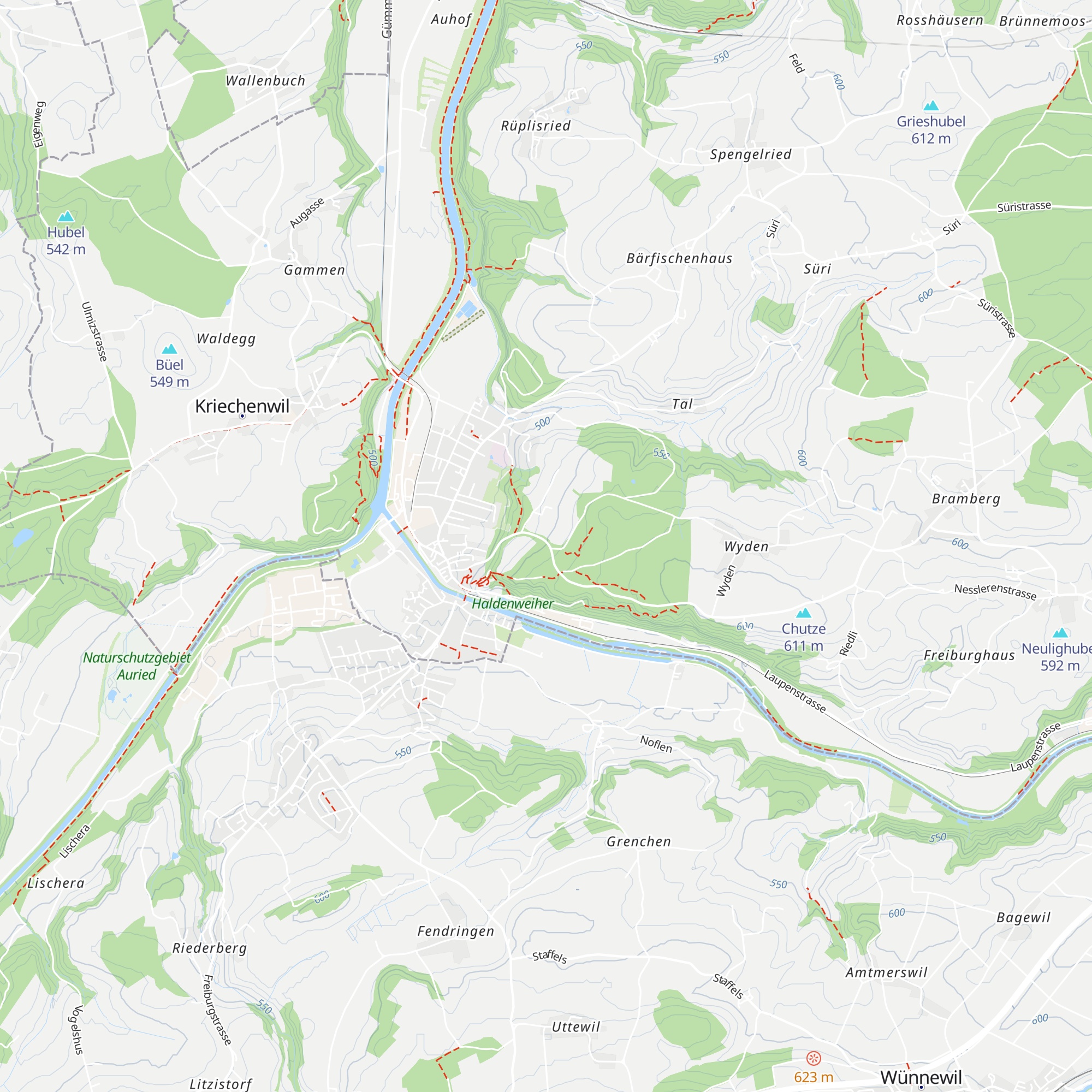 Burgerhütte map