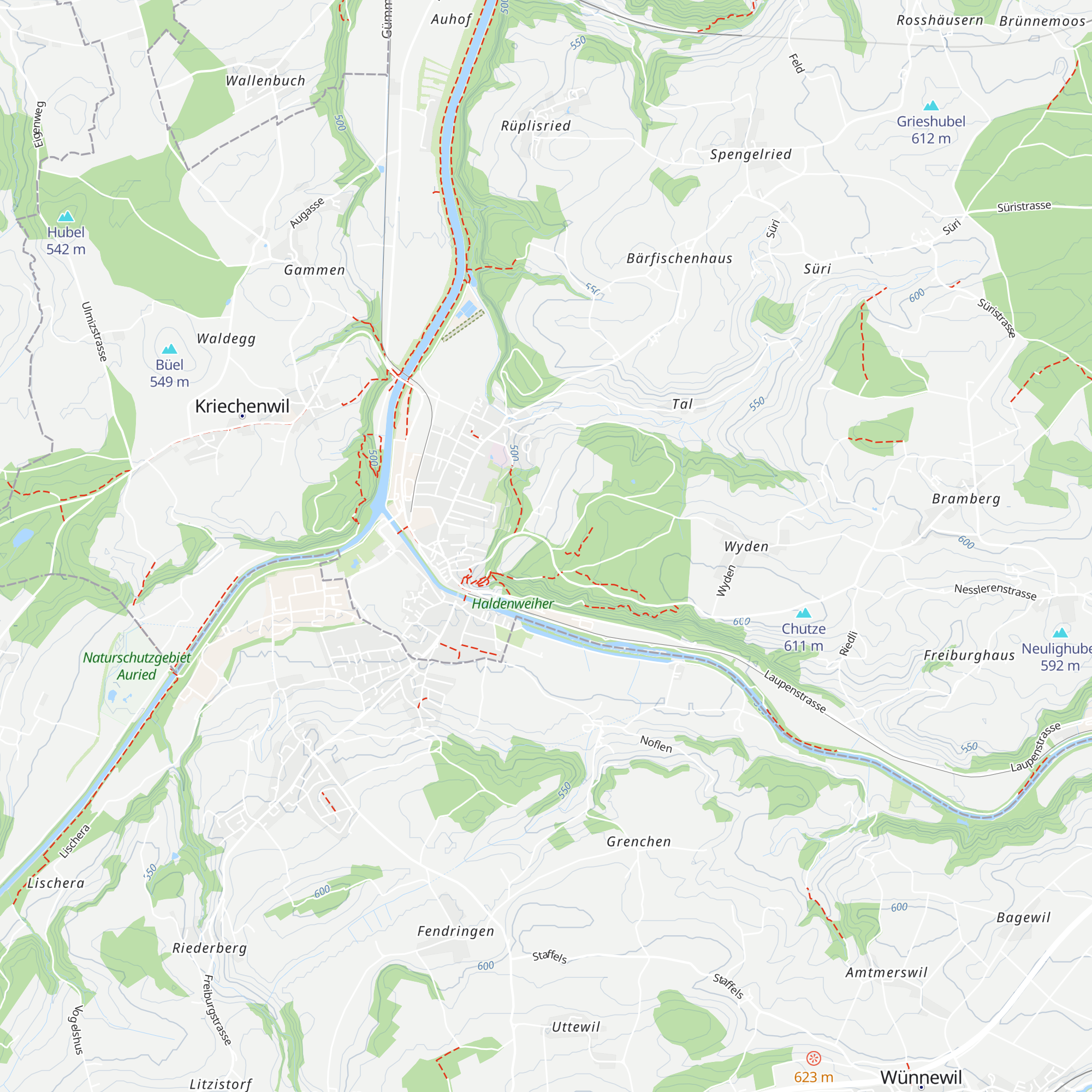 Burgerhütte map