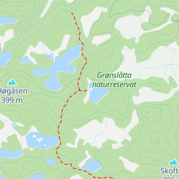 Map of Fremhytta