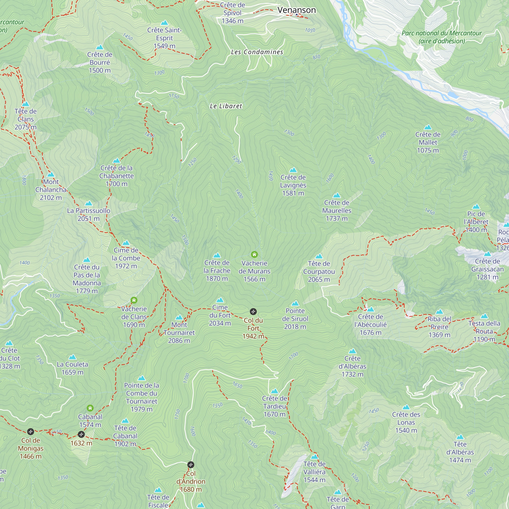 Vacherie de Murans map