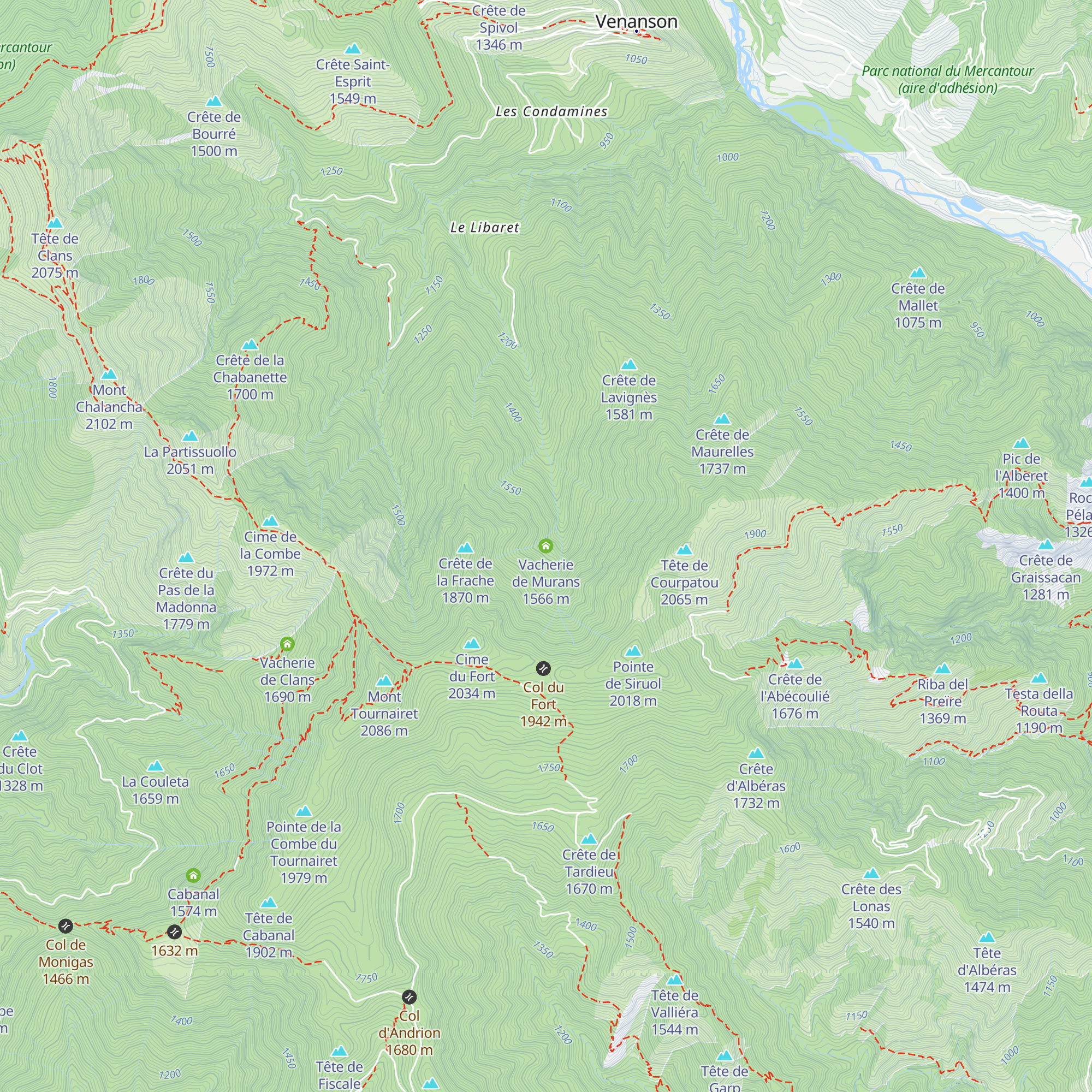 Vacherie de Murans map