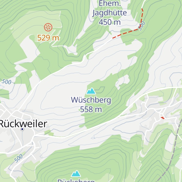 Map of Wüschberg
