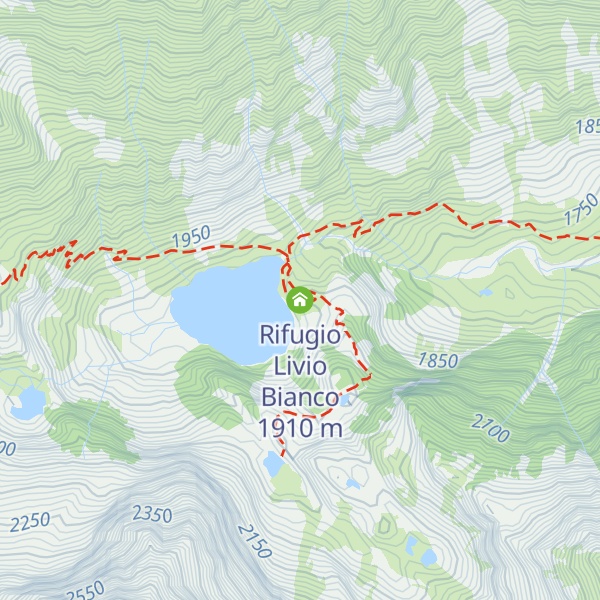Map of Rifugio Livio Bianco