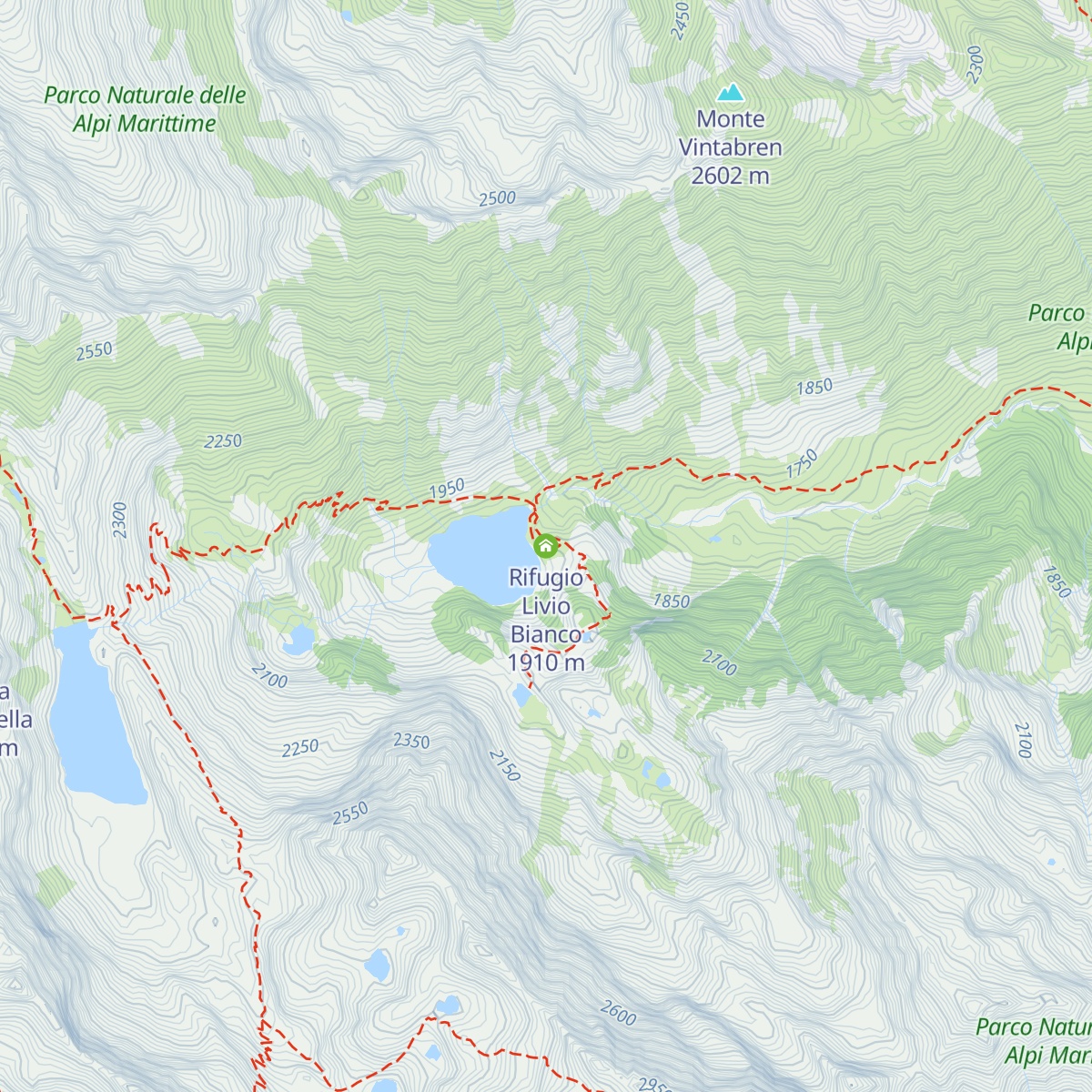 Rifugio Livio Bianco map