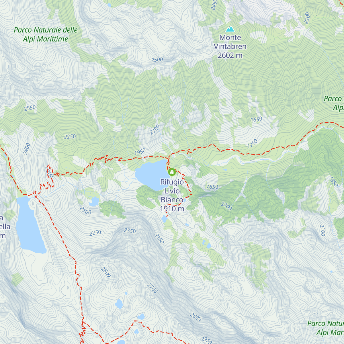 Rifugio Livio Bianco map