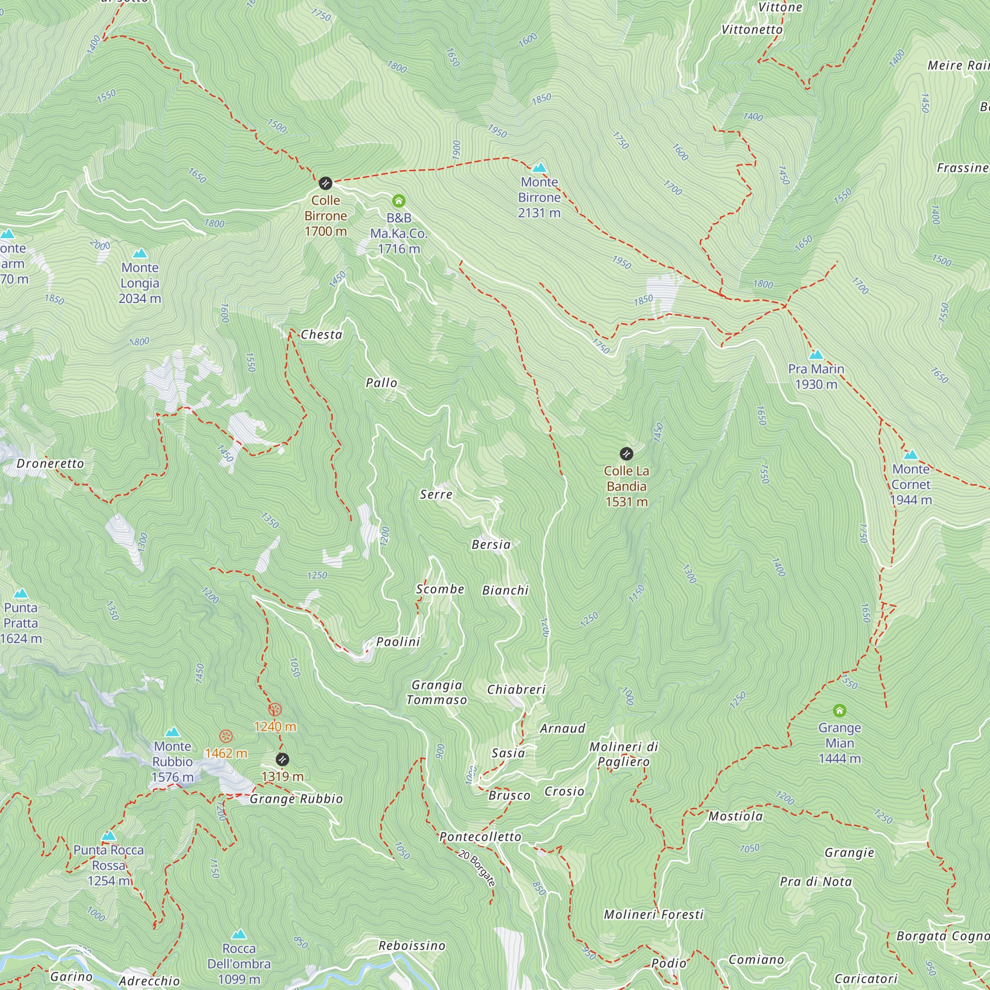 Locanda Il Campo della Quercia map