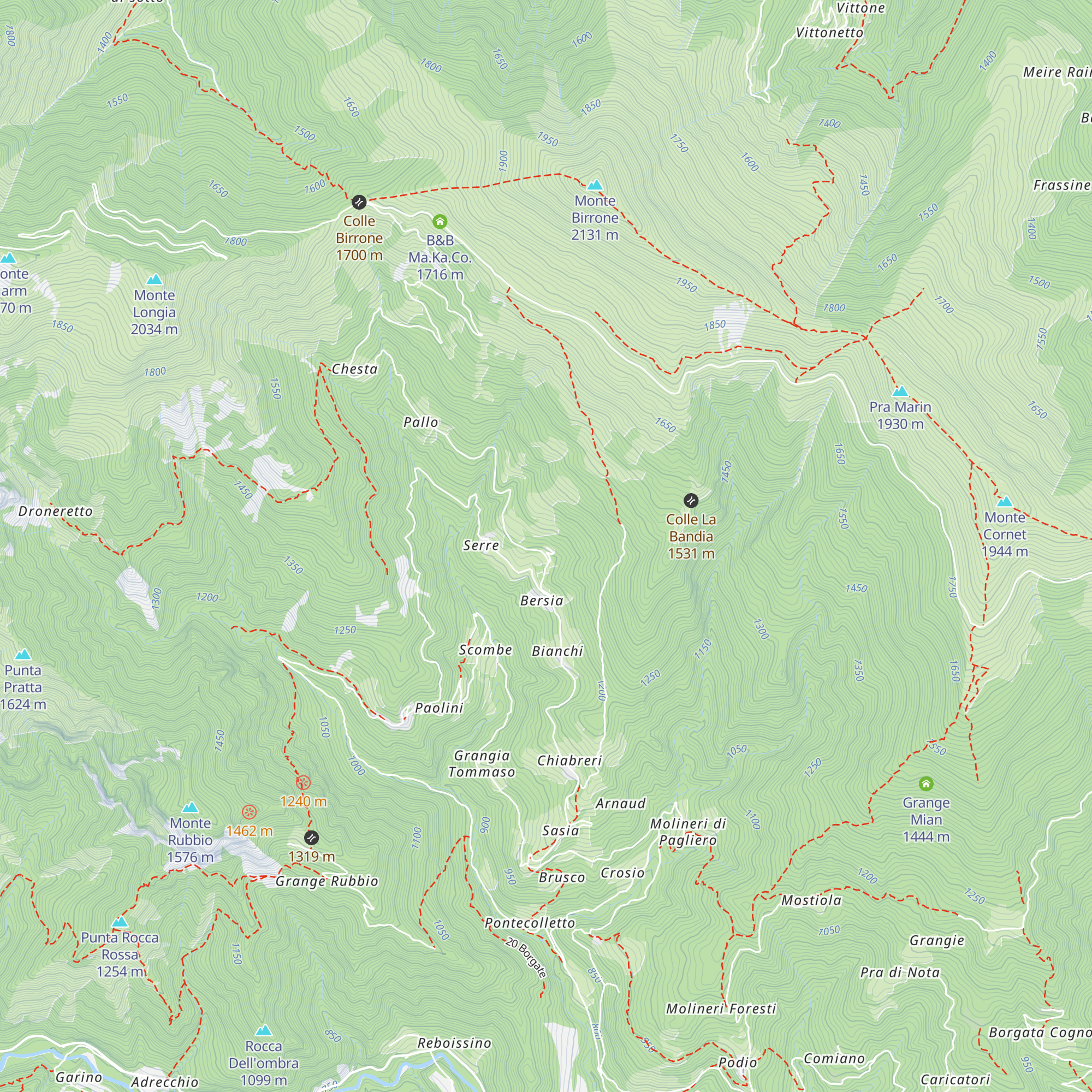 Locanda Il Campo della Quercia map