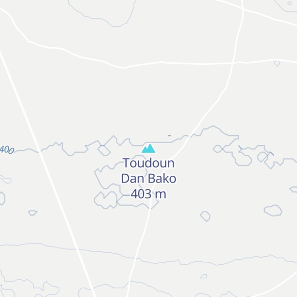 Map of Toudoun Dan Bako