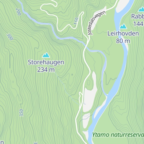 Map of Haugen