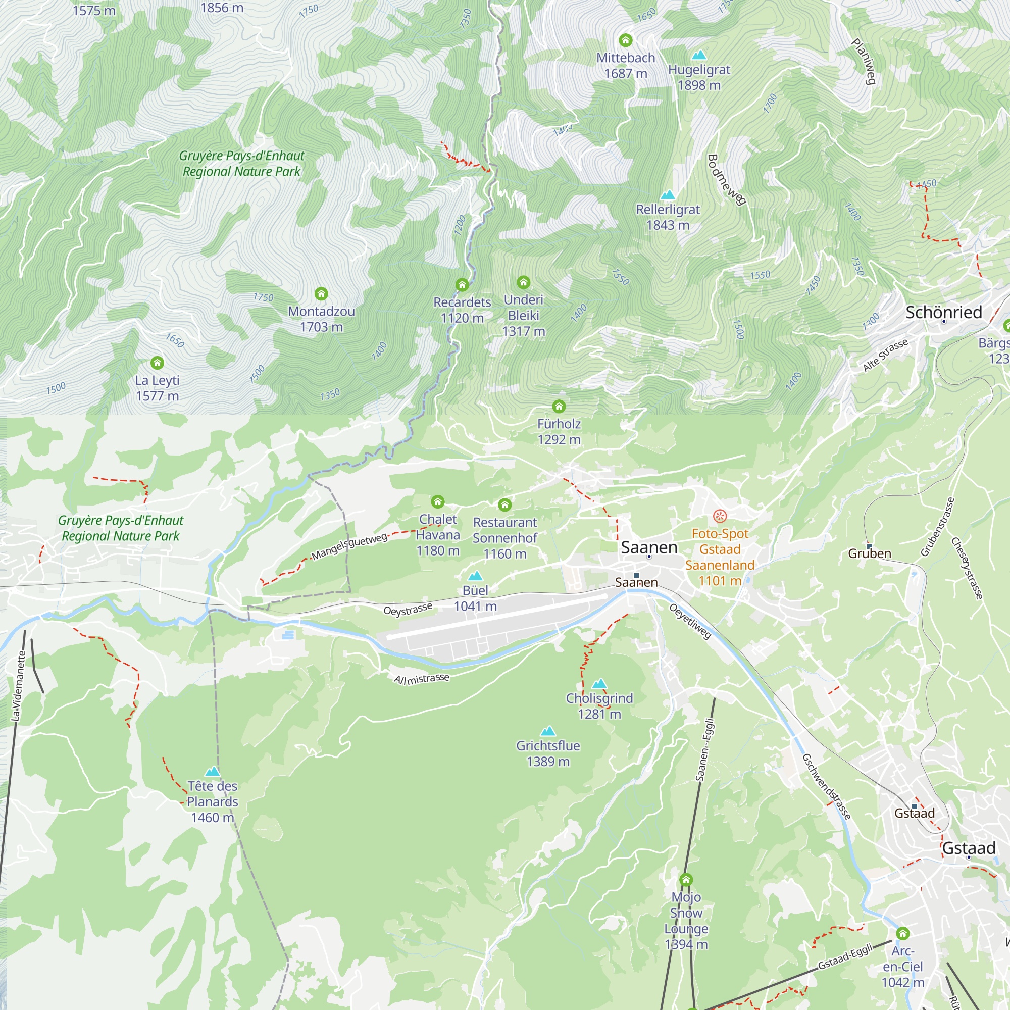 Restaurant Sonnenhof map
