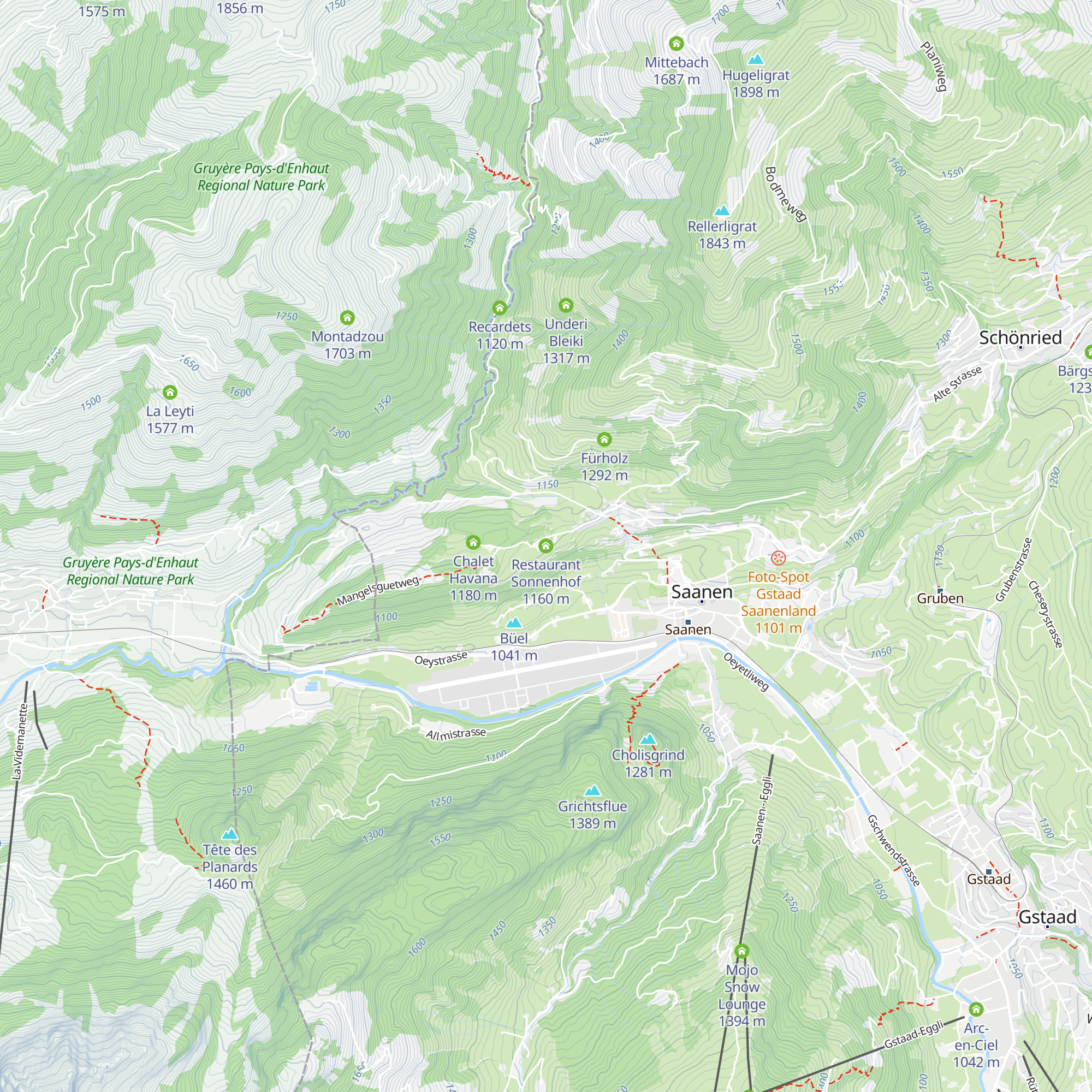 Restaurant Sonnenhof map