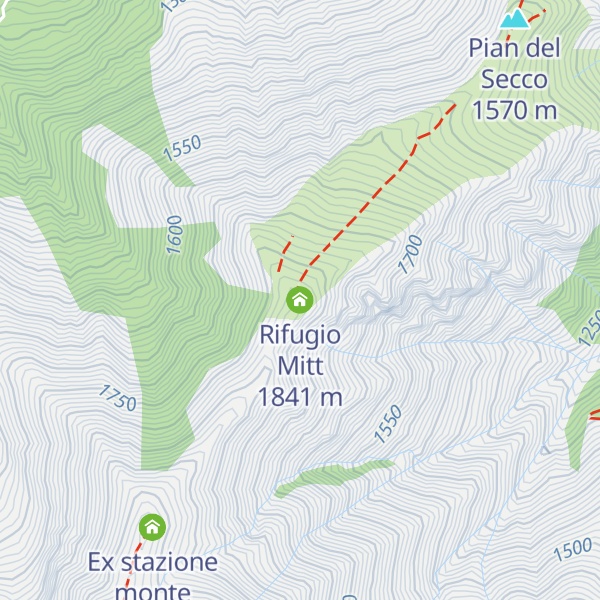 Map of Rifugio Mitt