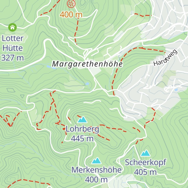 Map of Gerhard-Müller-Hütte