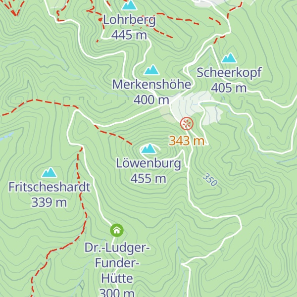 Map of Löwenburg