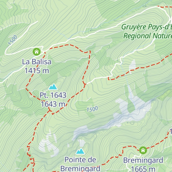 Map of Ober Recardets