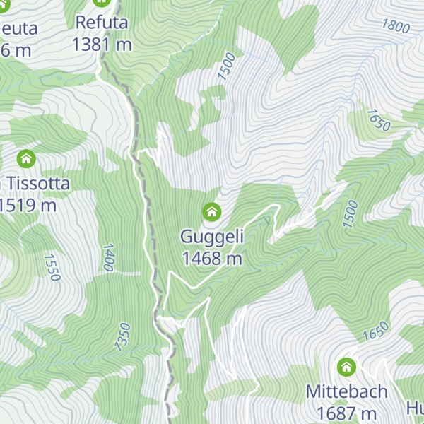 Map of Guggeli