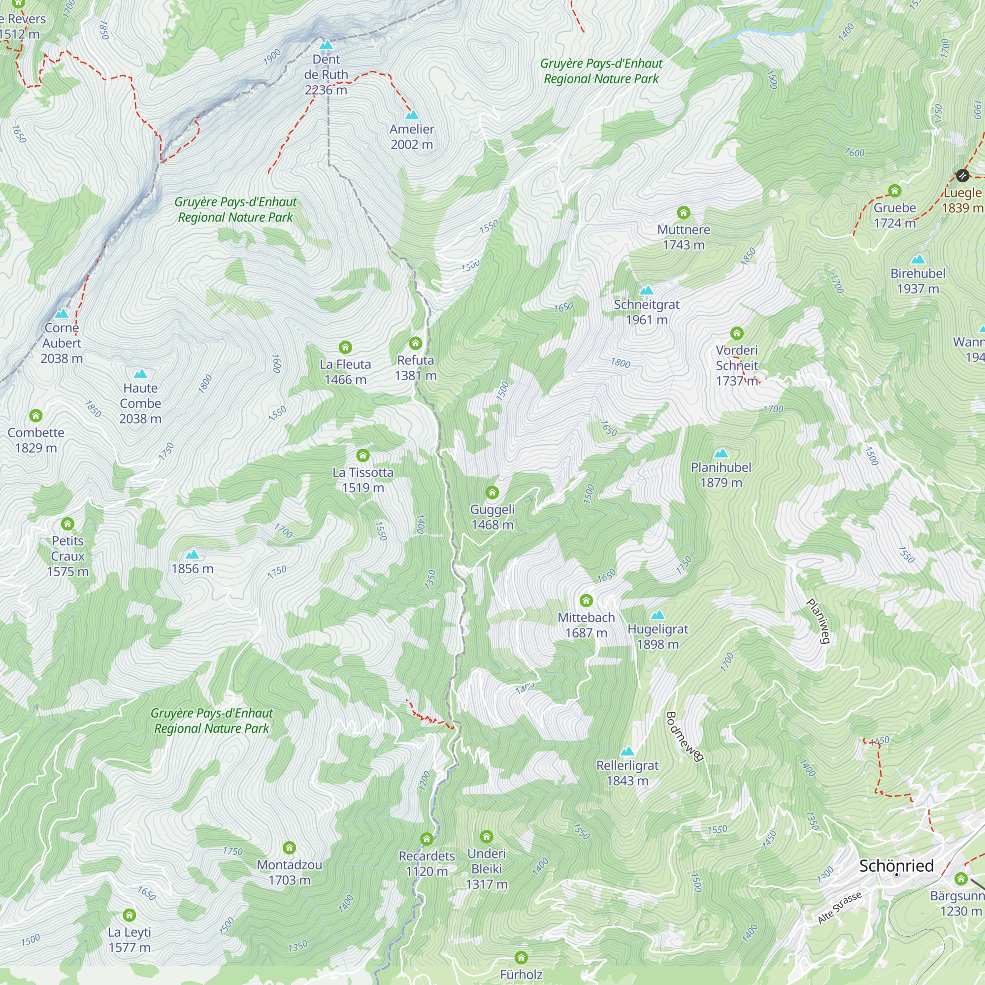 Guggeli map