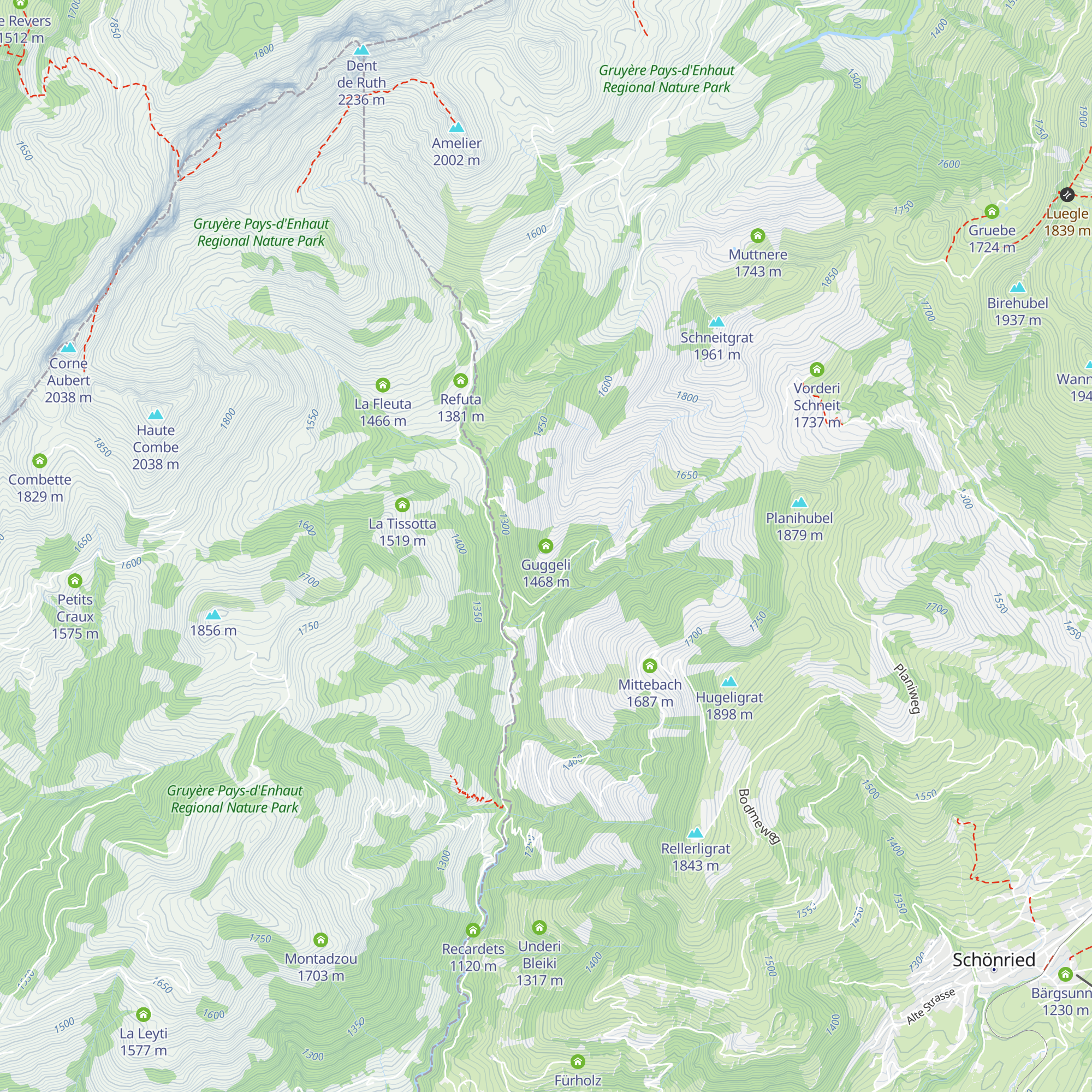 Guggeli map