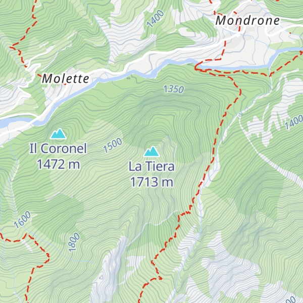 Map of La Tiera