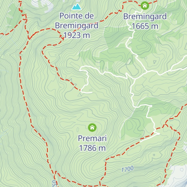 Map of Grand Chalet