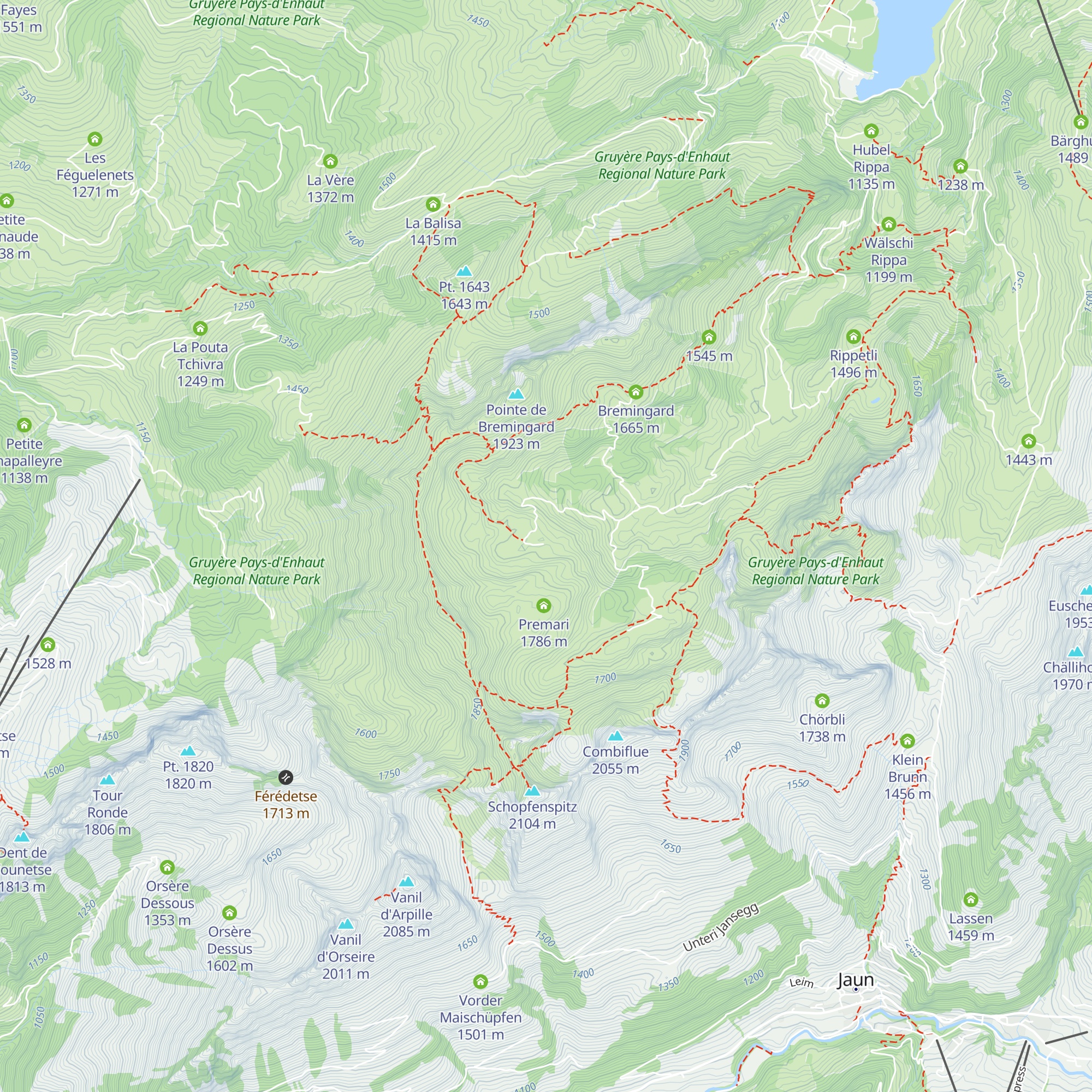 Grand Chalet map