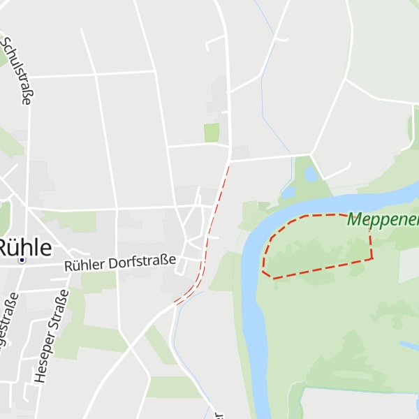 Map of Rastwanderhütte Rühle