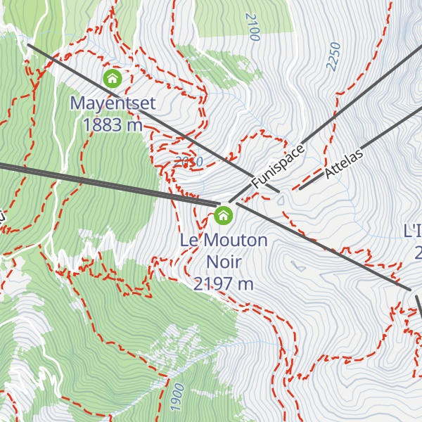 Map of IceCube