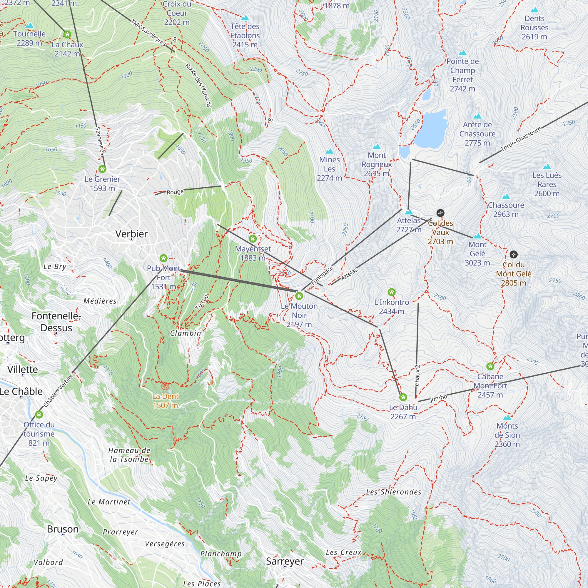 IceCube map