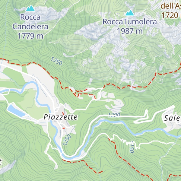 Map of San Desiderio