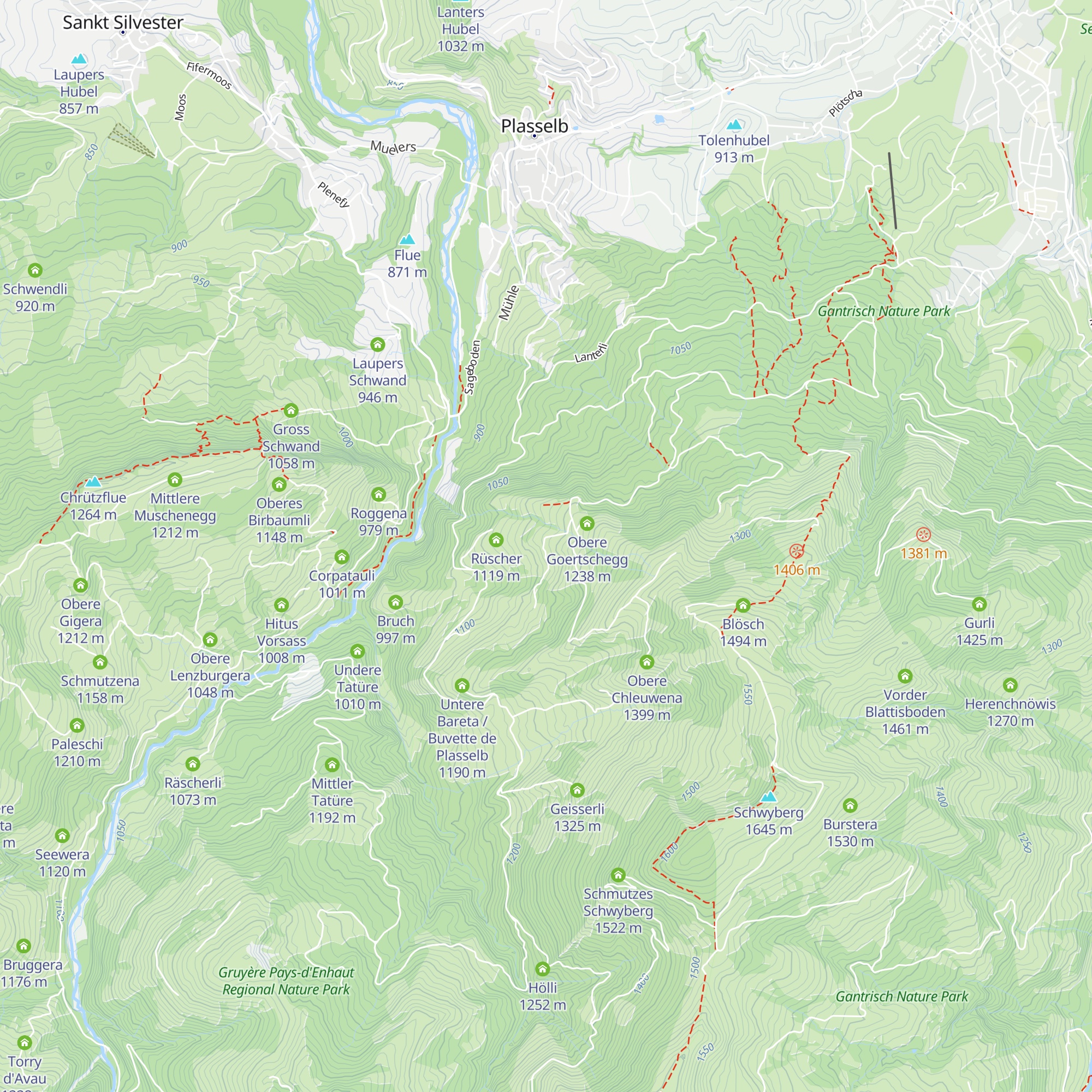Widevorschis map