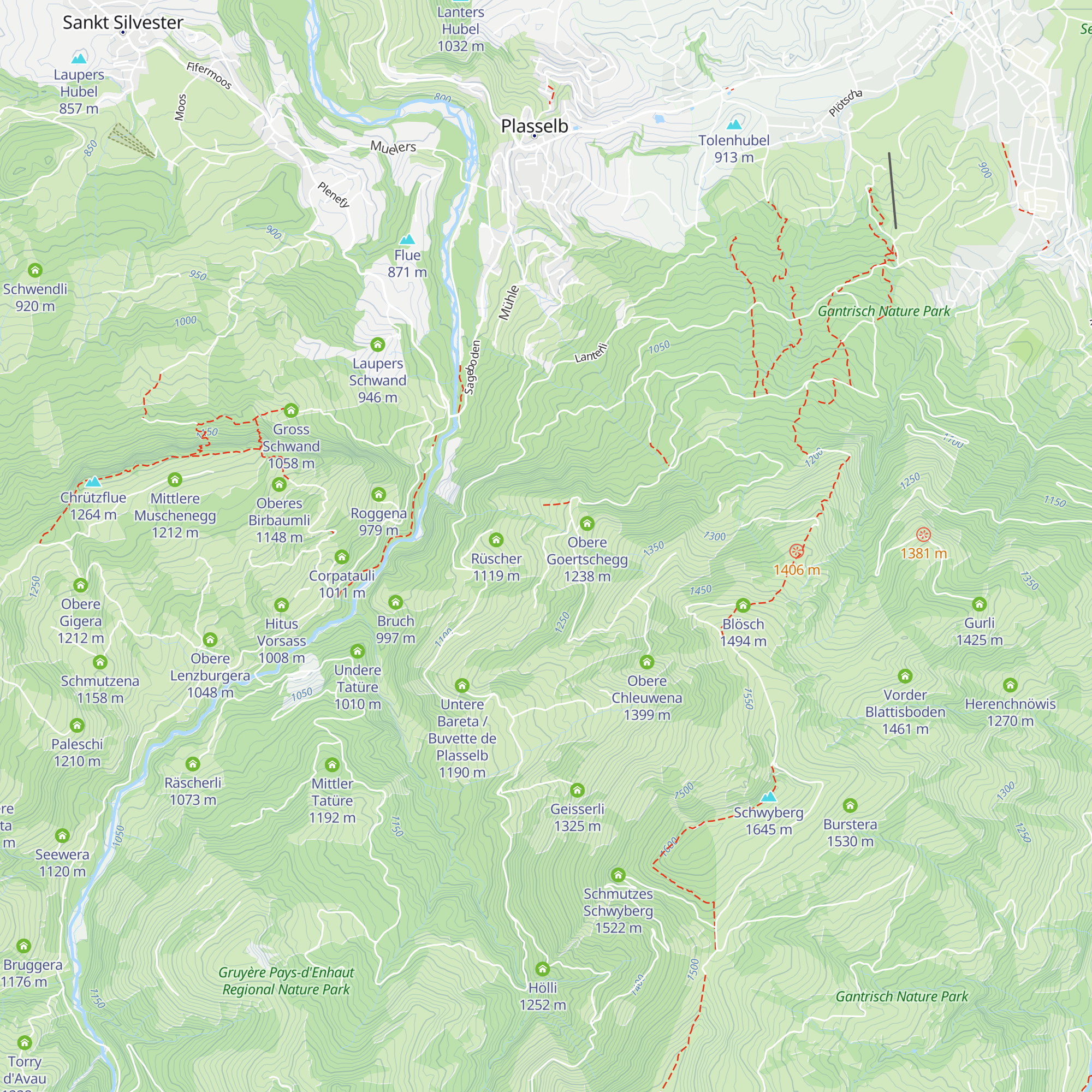 Widevorschis map