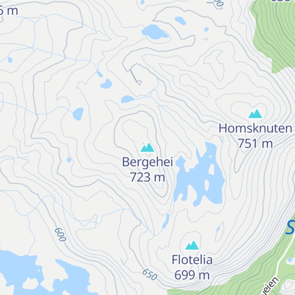 Map of Bergehei