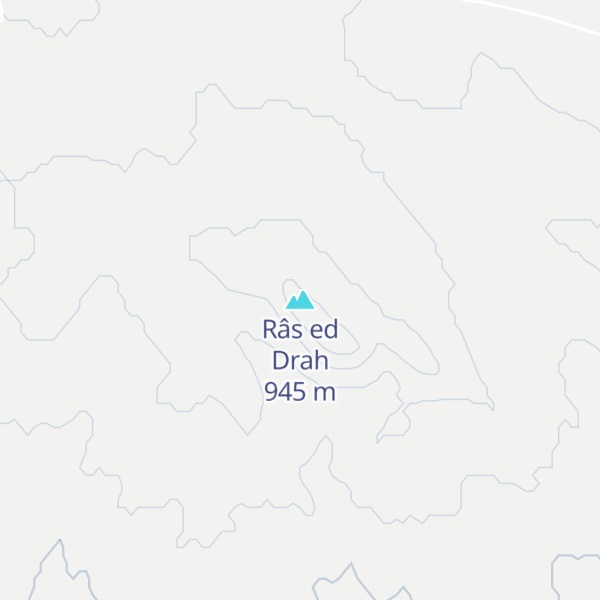Map of Râs ed Drah