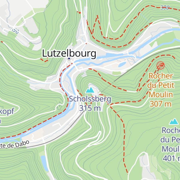 Map of Scholssberg