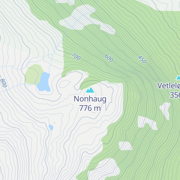 Map of Nonhaug