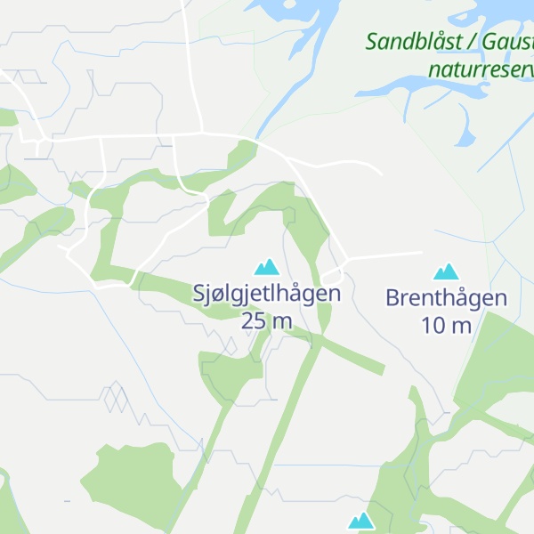 Map of Sjølgjetlhågen