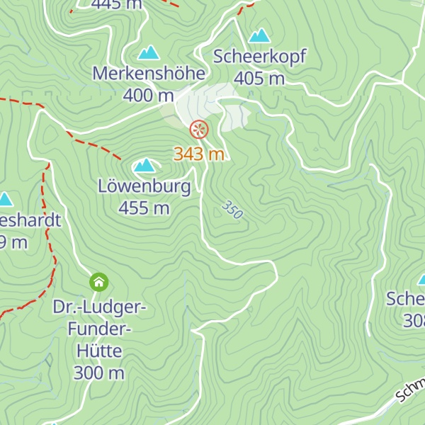 Map of Poßberg