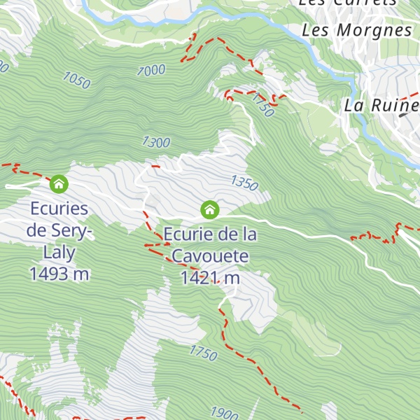 Map of Ecurie de la Cavouete