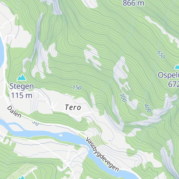 Map of Søylo