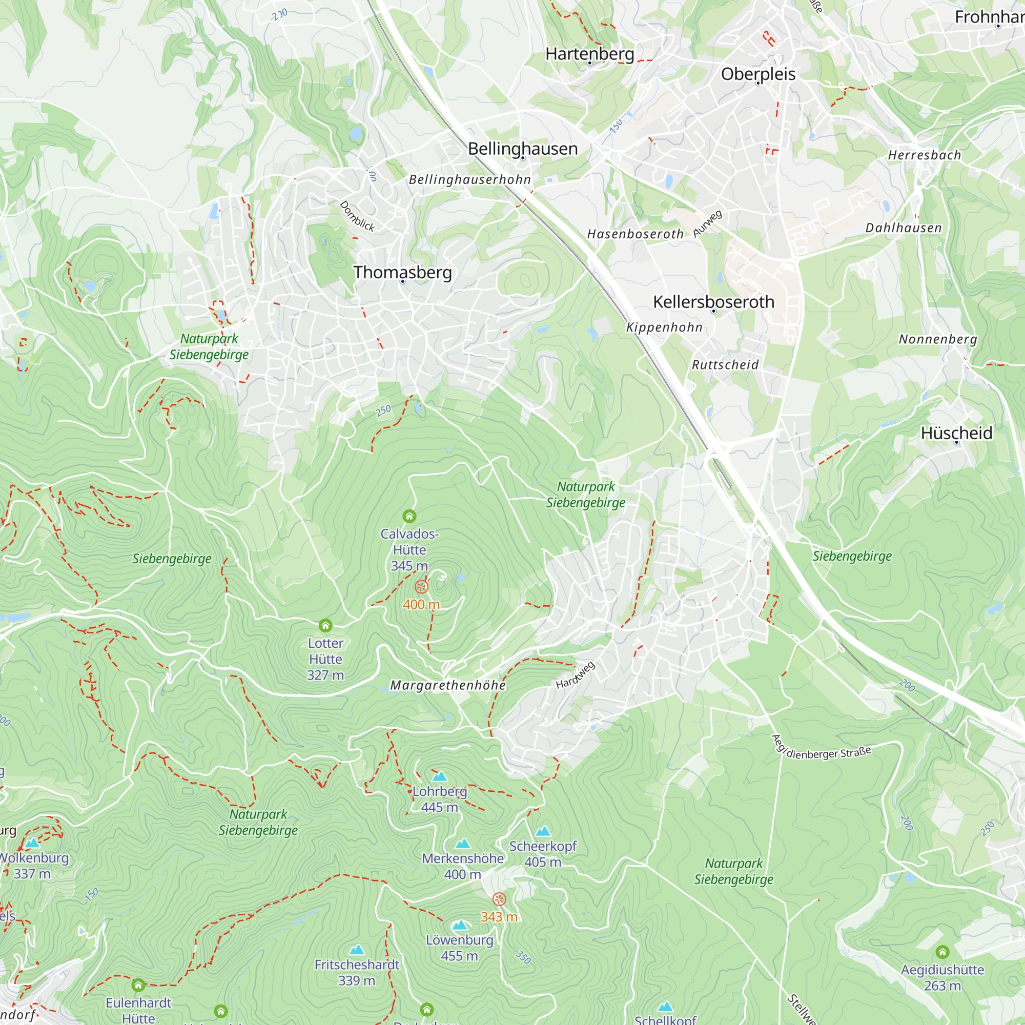 Hütte Cornelie map