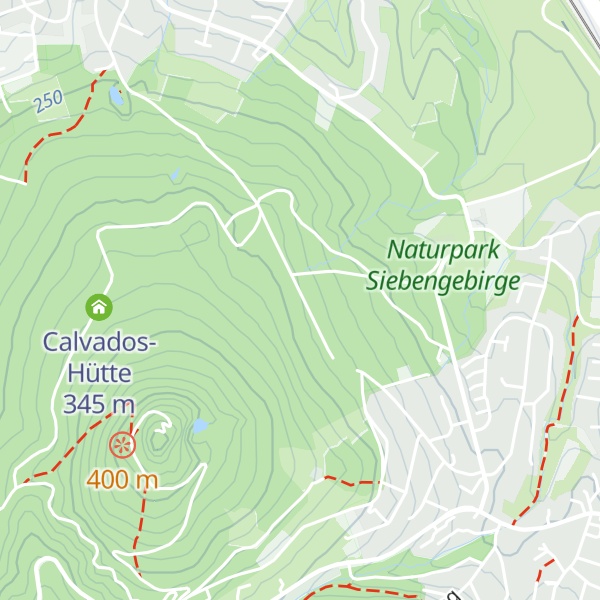 Map of Hütte Cornelie