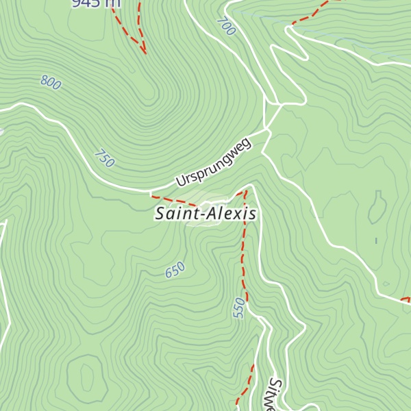 Map of Auberge Saint-Alexis