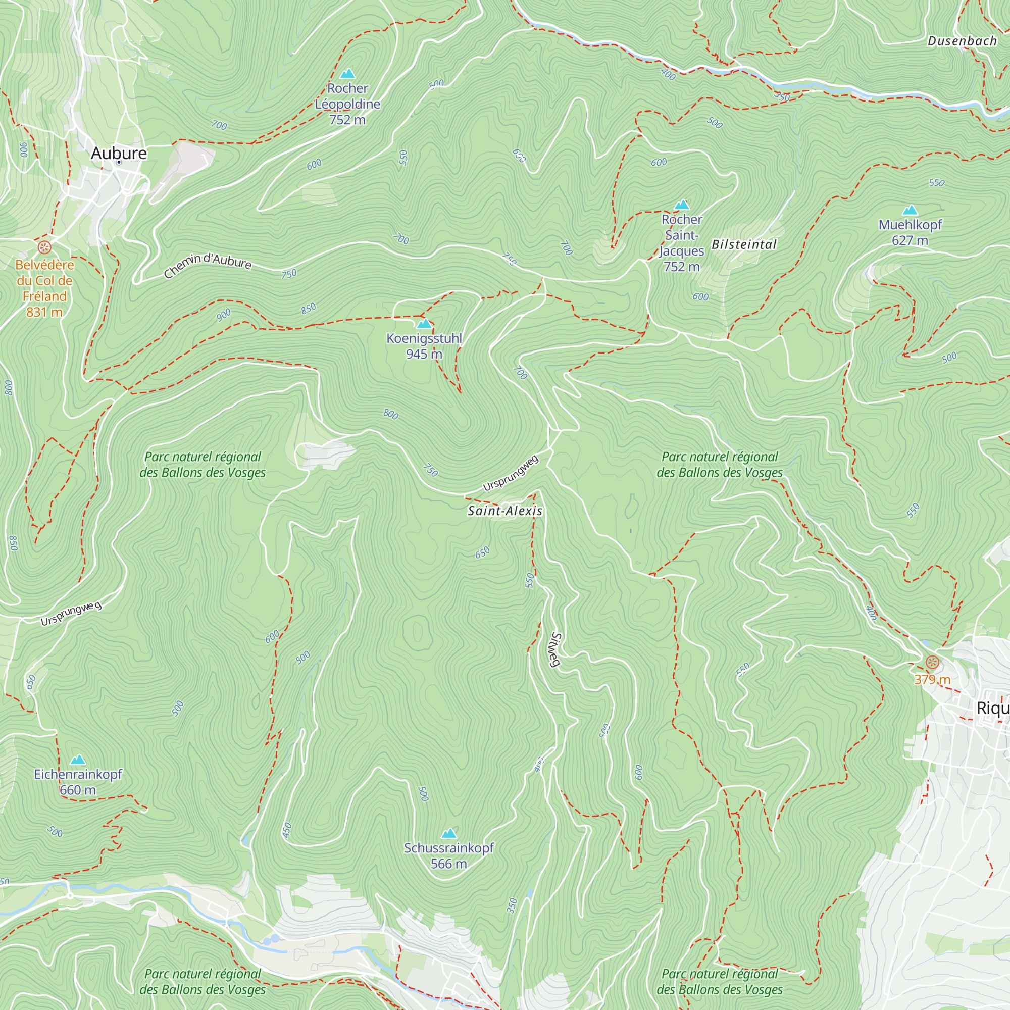 Auberge Saint-Alexis map