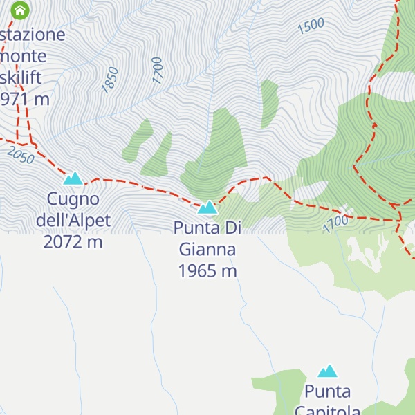 Map of Punta Di Gianna
