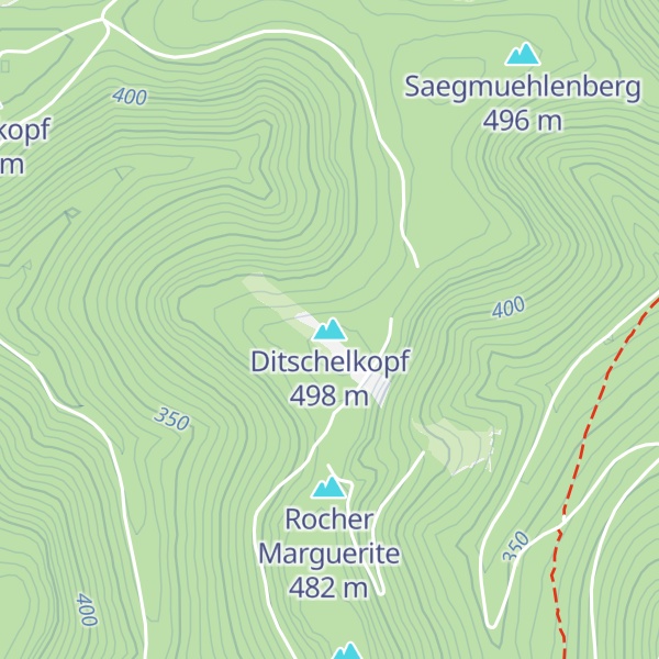 Map of Ditschelkopf