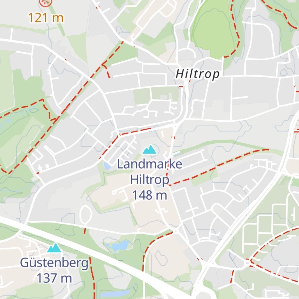 Map of Landmarke Hiltrop