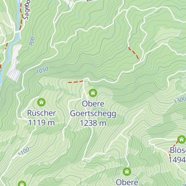 Map of Obere Goertschegg